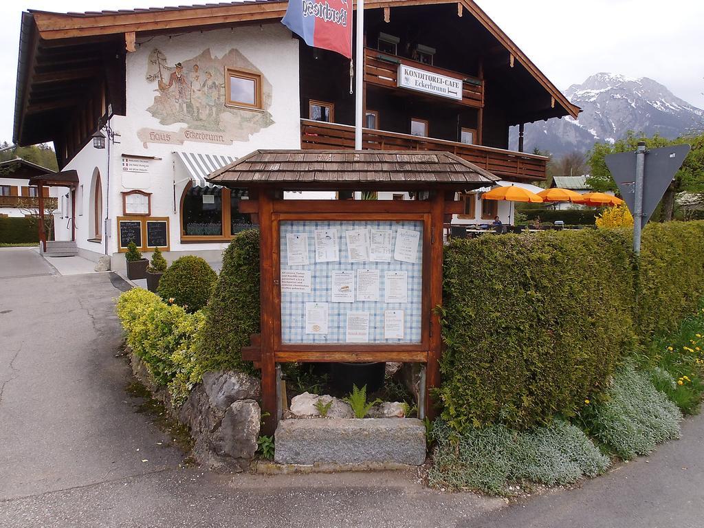 Cafe Pension Eckerbrunn Schönau am Königssee エクステリア 写真